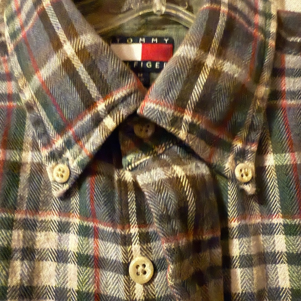Medium Tommy Hillfiger medium weight cotton flannel